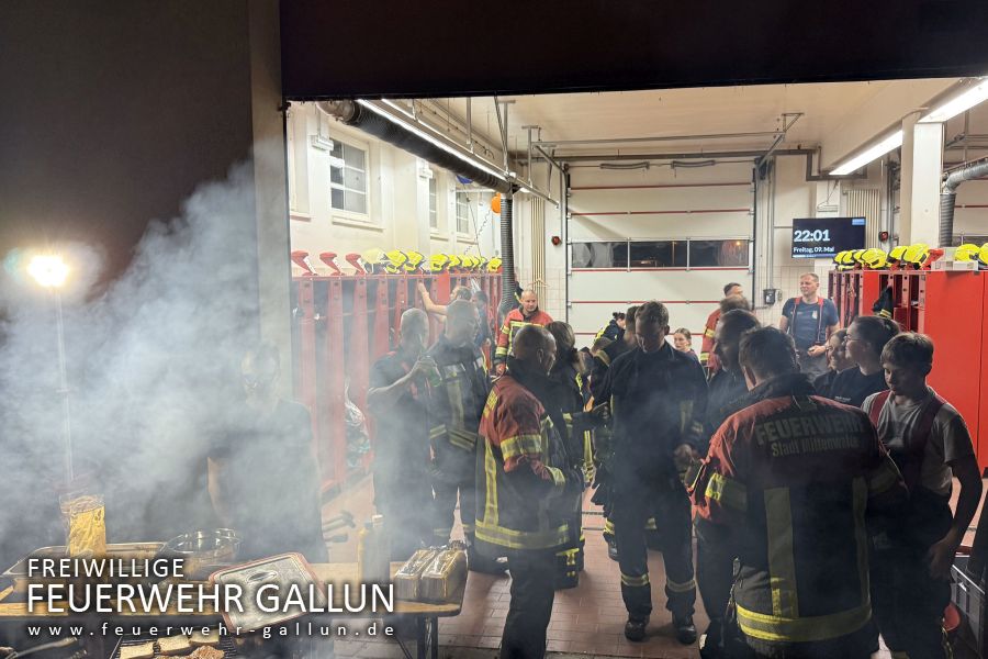 Ausbildung mit der Feuerwehr Mittenwalde